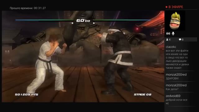 EIN (Dead Or Alive 5 Last Round) Ночной стрим смотреть онлайн
