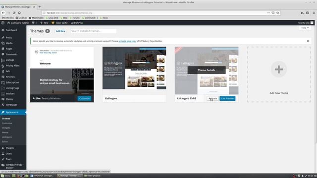 install wordpress child theme, I used listingpro directory theme, same with wilcity and others смотреть онлайн