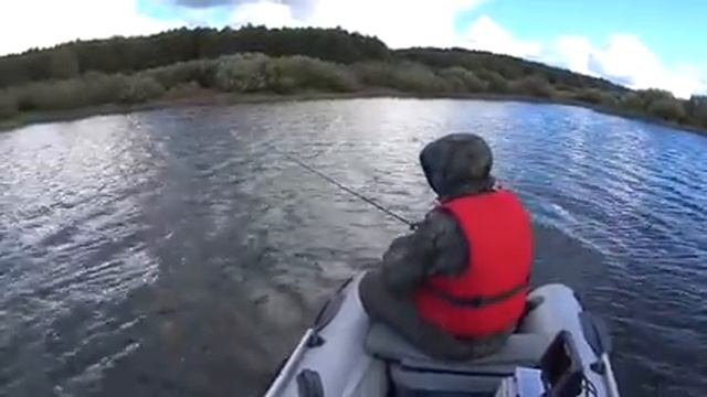 Рыбалка осенью на реке Сож часть 2 смотреть онлайн