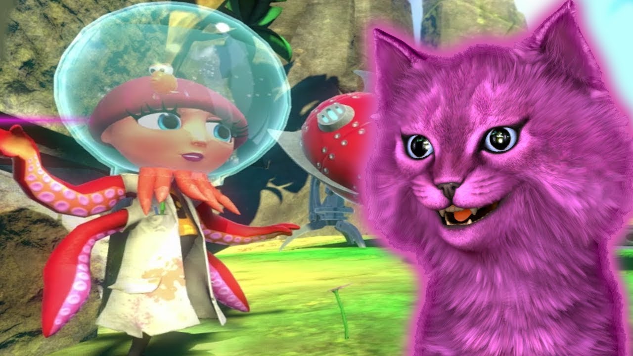 ОЧЕНЬ ВЕСЕЛАЯ ИГРА С ГОВОРЯЩИМ КОТЕНКОМ АБИ ► YOOKA-LAYLEE НА РУССКОМ ◄ #4 игра #109 смотреть онлайн