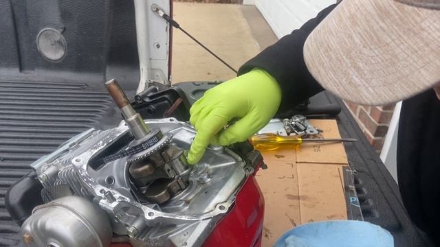 Honda GX100 Broken Casting Repaired