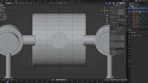 Как сделать круг в обьекте в Blender
