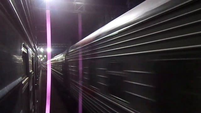 Отправление со ст. Адлер, поезд №354 Адлер - Пермь смотреть онлайн