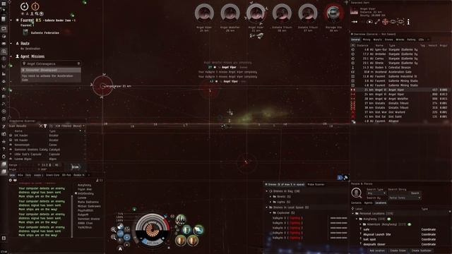 EVE Online - Vindicator L4 Missions Angel Extravaganza смотреть онлайн
