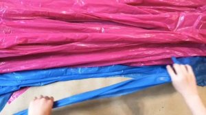 КАК Сделать ПЛАТЬЕ из ПАКЕТОВ на КОНКУРС | Пакеттен көйлек | Платье из бросового материала.Эмилия