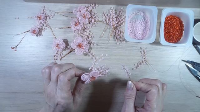 Дерево сердце из бисера. смотреть онлайн