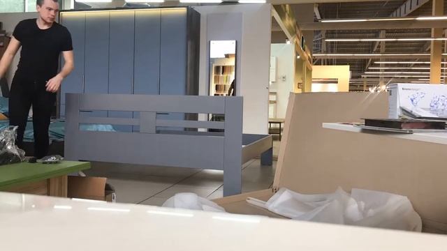 Сборка деревянной кровати. смотреть онлайн