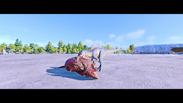 Spinoraptor All Perfect Animations & Interactions 🦖 Jurassic World Evolution 2 Hybrid Secret Specie смотреть онлайн