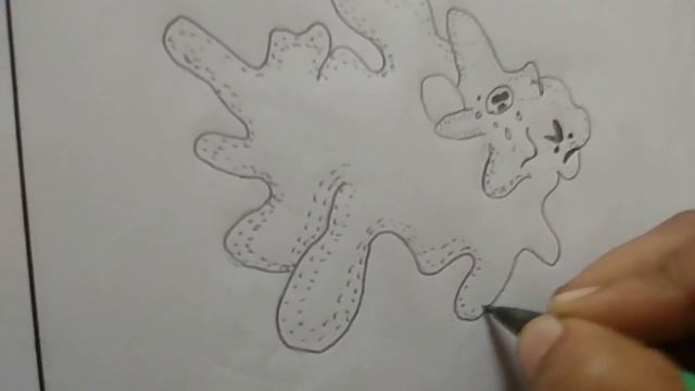 Amoeba Drawing | Art and Craft Videos for Learners смотреть онлайн
