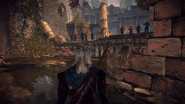 The Witcher 2 Combat (DARK MODE / NO QUEN) смотреть онлайн