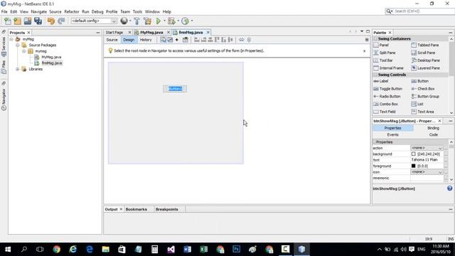 #072 Create or Generate Or Show MessageBox Or Message Dialog In JAVA تعلم الجافا من البداية الي الا смотреть онлайн