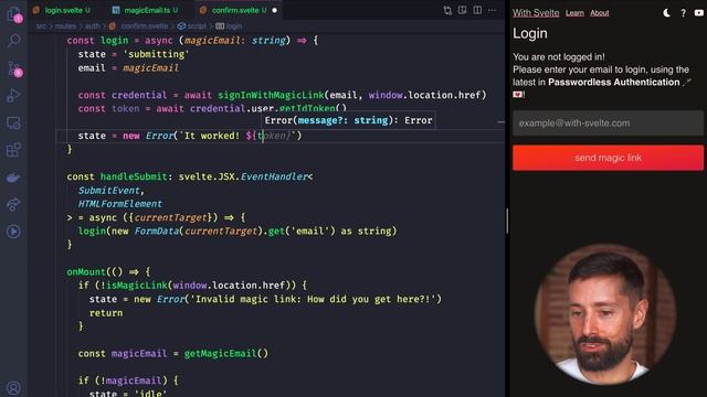 Fullstack SvelteKit Auth ? with Firebase & Magic Links! ? смотреть онлайн