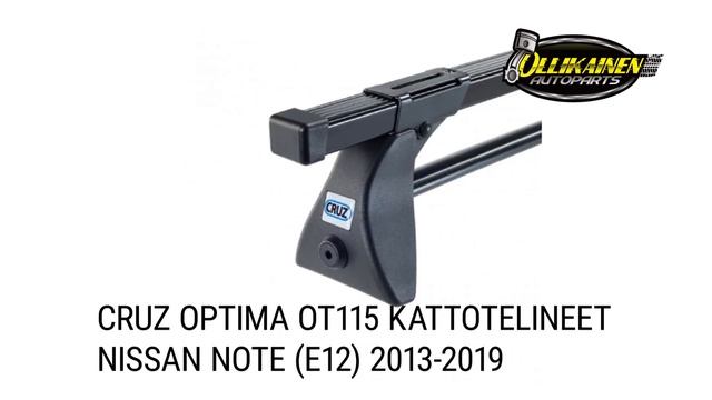 CRUZ Optima OT115 kattotelineet Nissan Note (E12) 2013-2019 смотреть онлайн