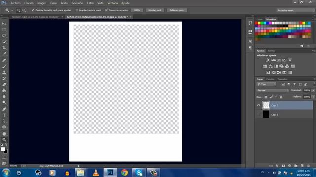 TUTORIAL PHOTOSHOP- Como hacer una marco de fotografia instantanea en formato PNG смотреть онлайн