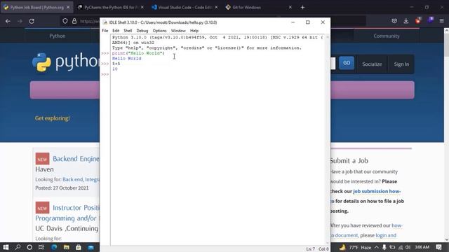 How to Download and Install Python 3, VS Code and Git Bash in Bangla || বাংলা смотреть онлайн