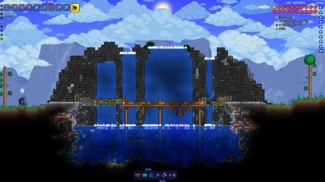 | Terraria | Speed Build | The Barkeep's Waterfall Pub | смотреть онлайн