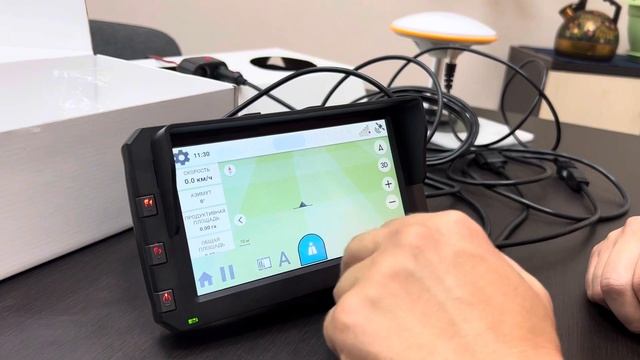 Как настроить работу Агронавигатора ? Обзор Интерфейса системы Курсач.