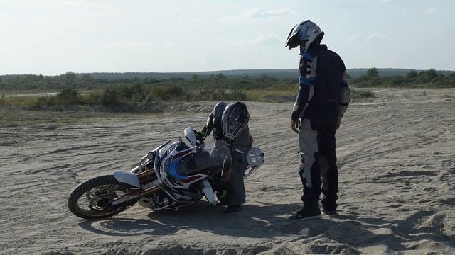 Как снимали обзор Africa Twin. Backstage мемуары.