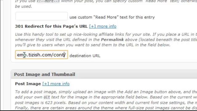How to do a 301 redirect in your Tizish Wordpress Blog posts and pages смотреть онлайн