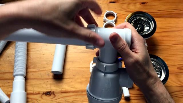 Сборка бутылочного сифона А-40092 для одно/разноуровневой нержавеющей двойной мойки 3 1/2’’ смотреть онлайн