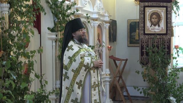 Проповедь, посвященная празднику Святой Троицы 31 мая 2015 смотреть онлайн
