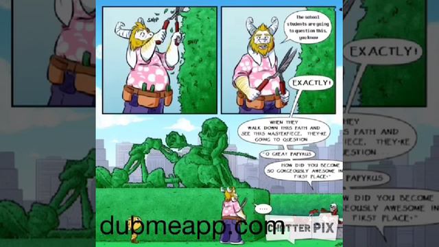 UnderTale Comic Dubs #3 / Feat. Dark Angel As Toriel) смотреть онлайн