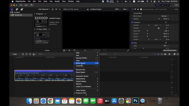 How to Speed Up Clips in Final Cut Pro смотреть онлайн