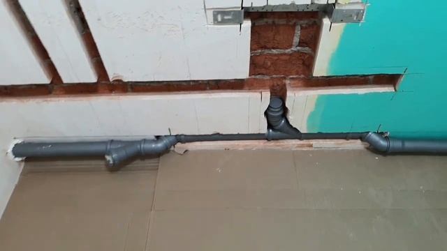 Ремонт в ванной. Часть 4. Разметка. Штробление. Монтаж канализации. Монтаж водоснабжения. смотреть онлайн