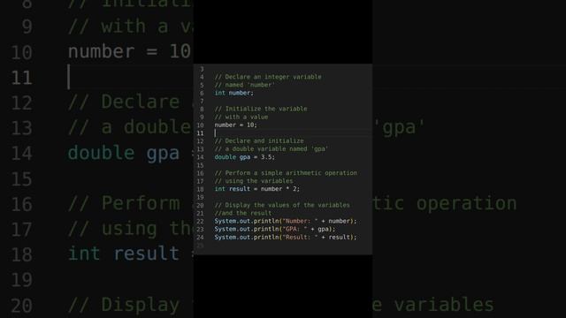 Understanding and Using Variables in Java: A Quick Guide смотреть онлайн