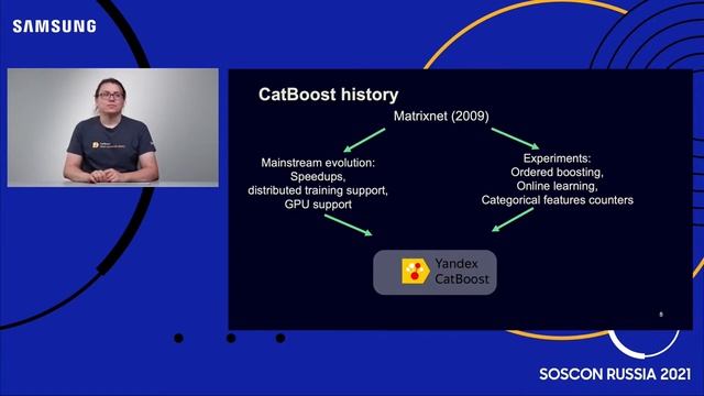 SOSCON Russia 2021. Catboost. Станислав Кириллов, Яндекс.