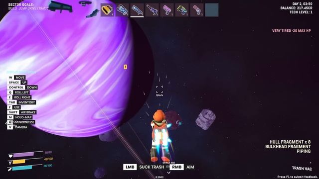 Space Trash Scavenger, Outer-Space-Skyblock-Raft Survival