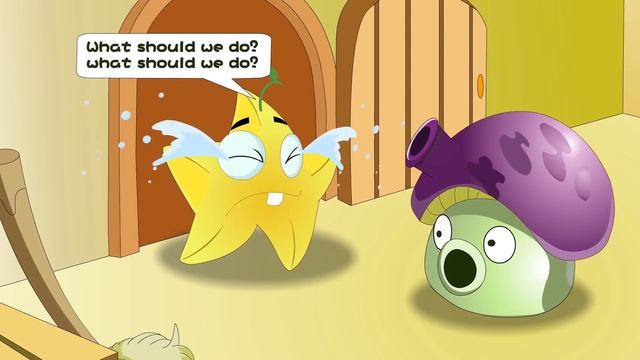 Plants vs. Zombies Animation : Fume-shroom's worry смотреть онлайн