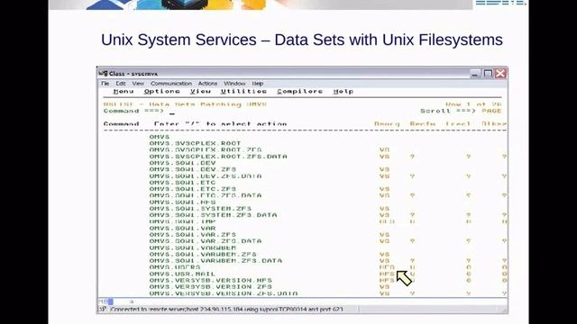 IBM Academic Initiative Unix System Services (USS) - Unit -09 смотреть онлайн