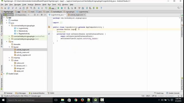 Android login with database using shared preferences PART 1 смотреть онлайн