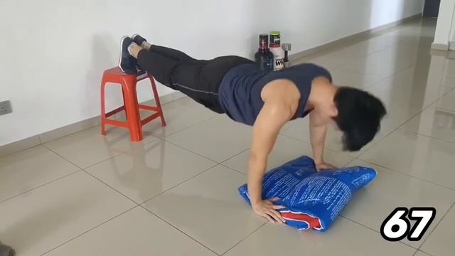 Push Up Challenge (1 Haha react = 1 Rep Push Up) смотреть онлайн