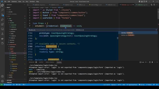 84 - Formulário de login com formik e yup - Nextjs com react смотреть онлайн