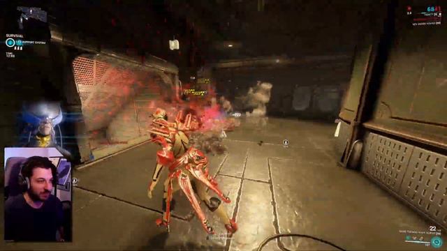 First time playing TRINITY in Warframe смотреть онлайн