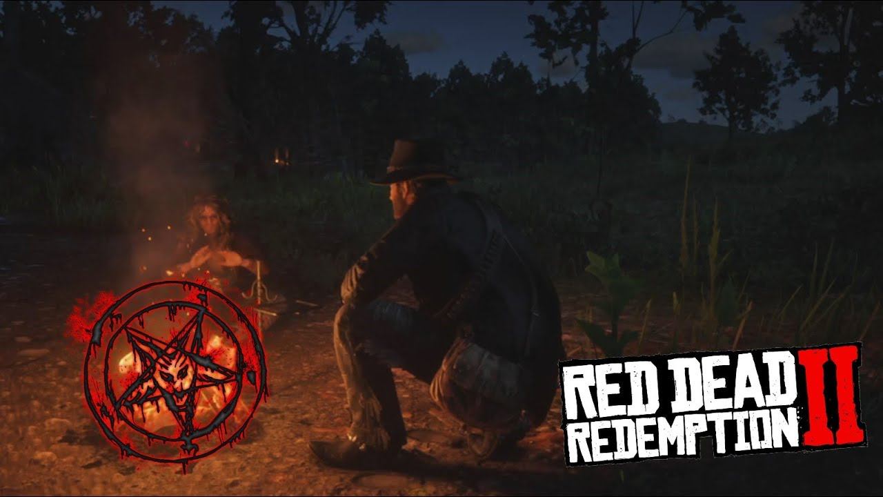 Пасхалки Red Dead Redemption 2. Тайна Бутчер-Крик: найден знак Сатаны (Easter Eggs #4)