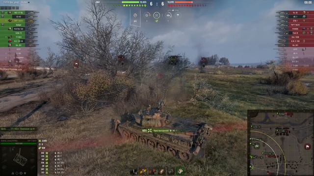 World of Tanks TVP T 50/51 - 10 Kills 8,7K Damage смотреть онлайн
