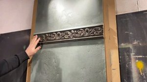 Мастер-класс, стильный и атмосферный декор из микроцемента для стен в технике Гранж (Grunge)