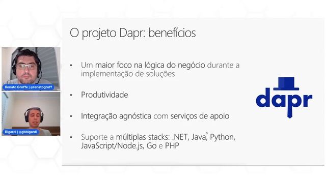 Dapr + .NET: descomplicando a implementação de Microservices смотреть онлайн