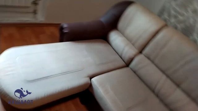 Выездная химчистка мебели КАШАЛОТ - видео работы ДО/ПОСЛЕ смотреть онлайн