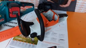 Аккумуляторные пилы Denzel RCS400-36, ЗУБР ПЦЛ-3635-42, STIHL MSA 120 C-BQ - обзор и разборка.