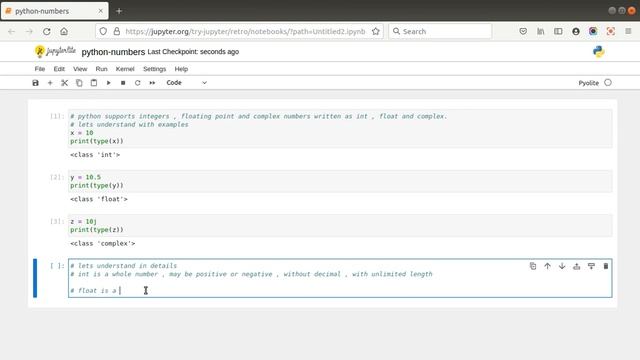 Learn all about Python Numbers смотреть онлайн