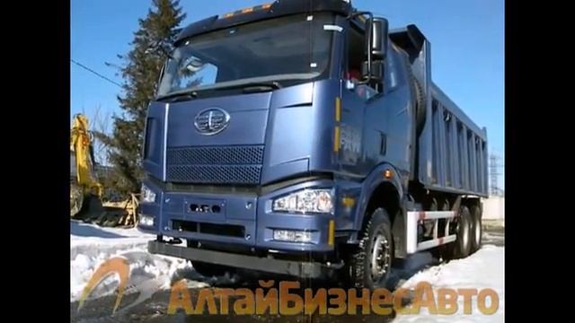 Видео обзор китайского самосвала FAW J6 смотреть онлайн