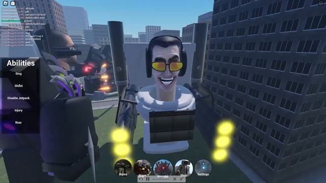 Как получить джи мэна в игре Skibidi toilet rp в роблокс смотреть онлайн