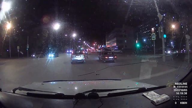 Вечерний Красноярск. Поездка по ночному городу. смотреть онлайн