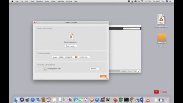 HOW TO CONVERT MKV TO MP4 USING VLC ON YOUR MAC