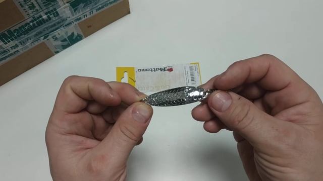 Видеообзор блесны Mottomo Shiny Blade по заказу Fmagazin смотреть онлайн