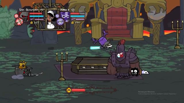 ★Прохождение Castle Crashers в кооп 2★ смотреть онлайн